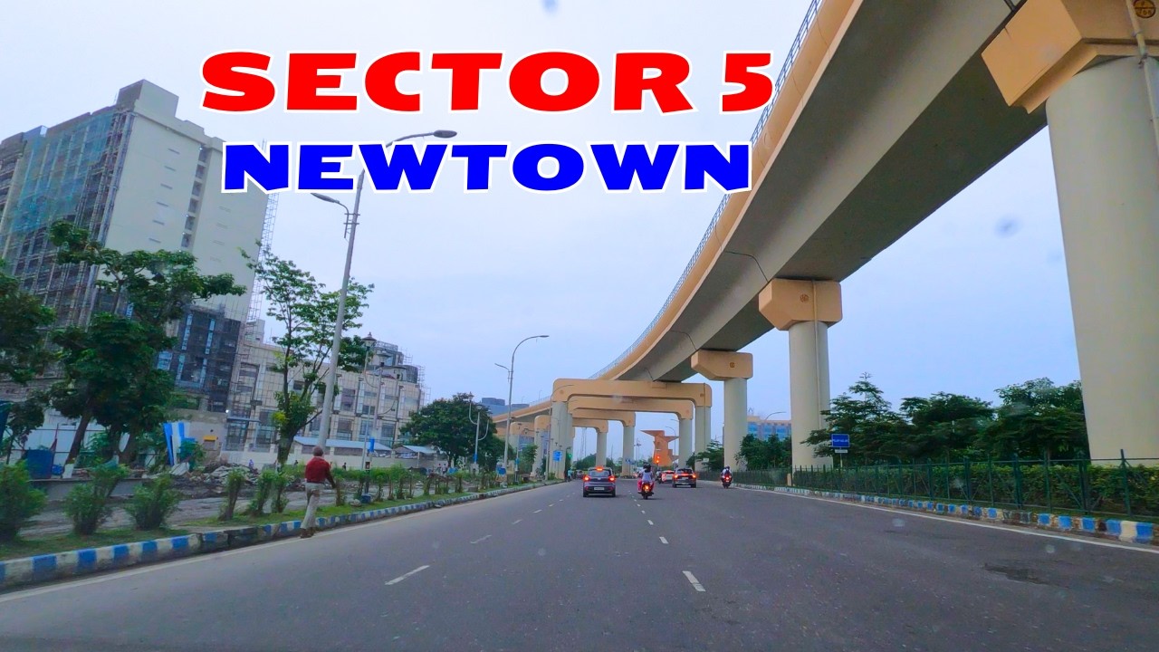 Sector 5 Newtown Rajarhat Drive is CHANGING Kolkata Forever!
