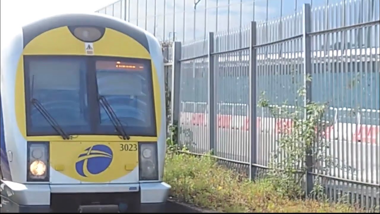 Riding 3023 to Bangor (Final train ride from Great Victoria Street Station)