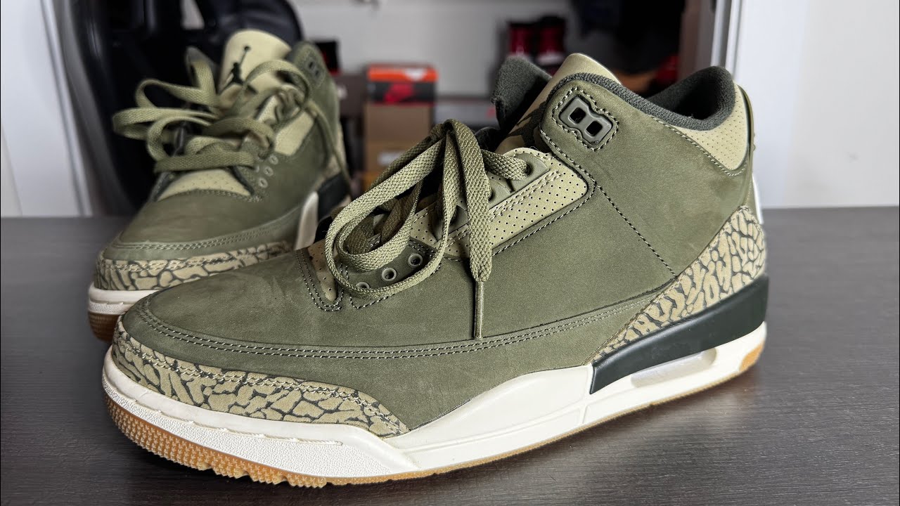 Air Jordan 3 Family Affair Medium Olive