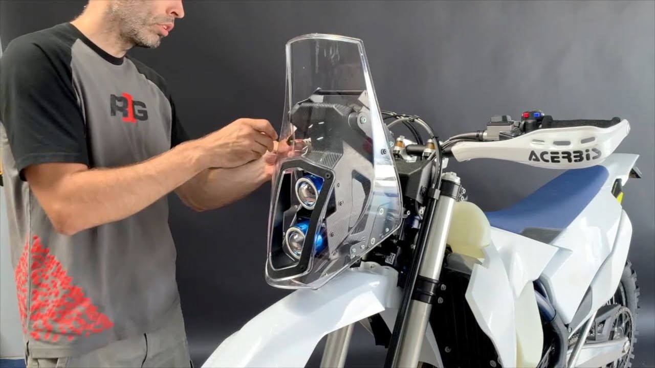 Установка обновленного комплекта Husqvarna FE Rally — RADE/GARAGE