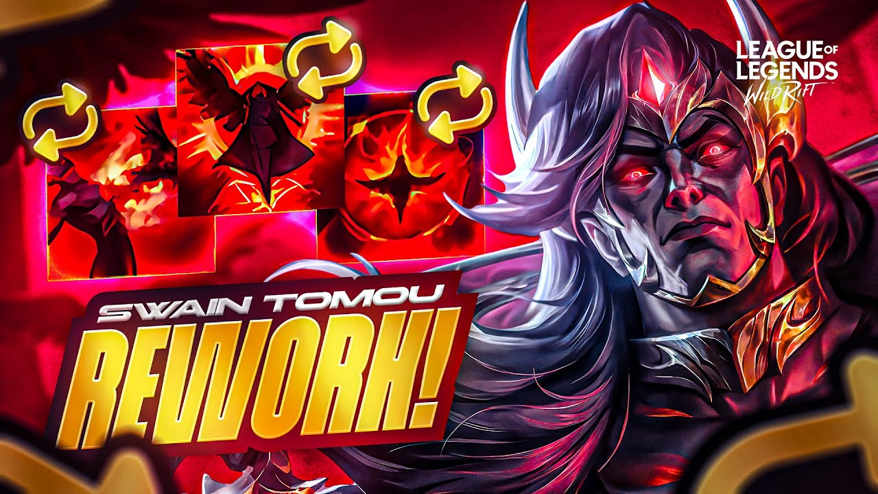 SWAIN IS ABSURDLY STRONG AFTER THE REWORK! | LoL Wild Rift