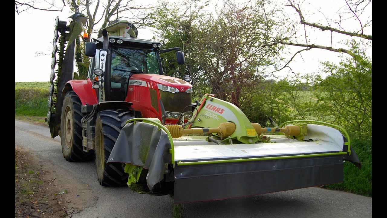 SILAGE 2014: Massey Ferguson 7624 Dyna-VT & Claas triples