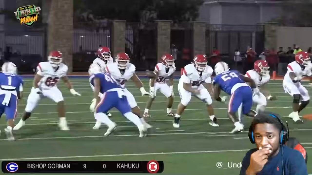 REACTING TO #2 Bishop Gorman vs Kahuku🔥🔥
