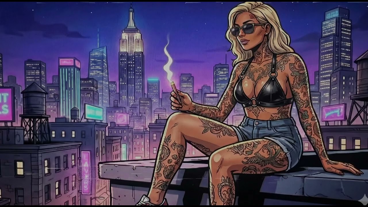 Night whispers secrets only I can hear - Blues Rap Chill Vibes - 420 Music for Stoners Soul
