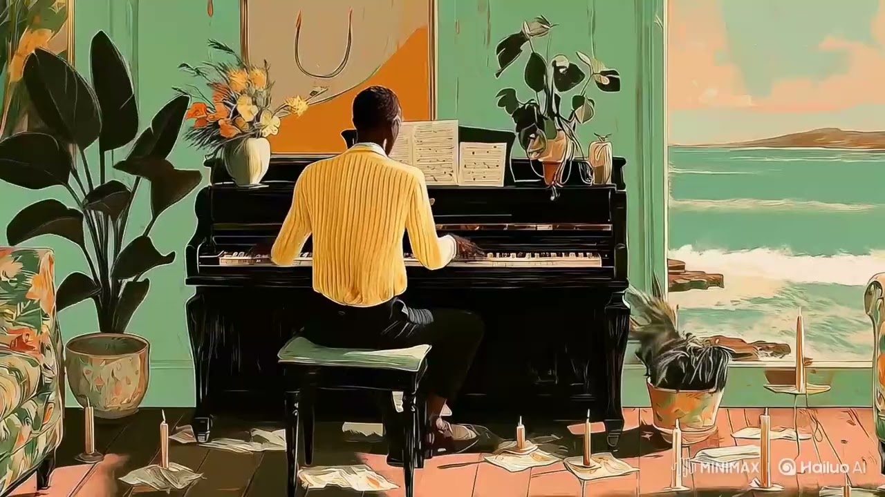 Romantic Acoustic Bossa Nova | Gentle Brazilian Jazz & Lounge Music by the Seaside | 2 Hours