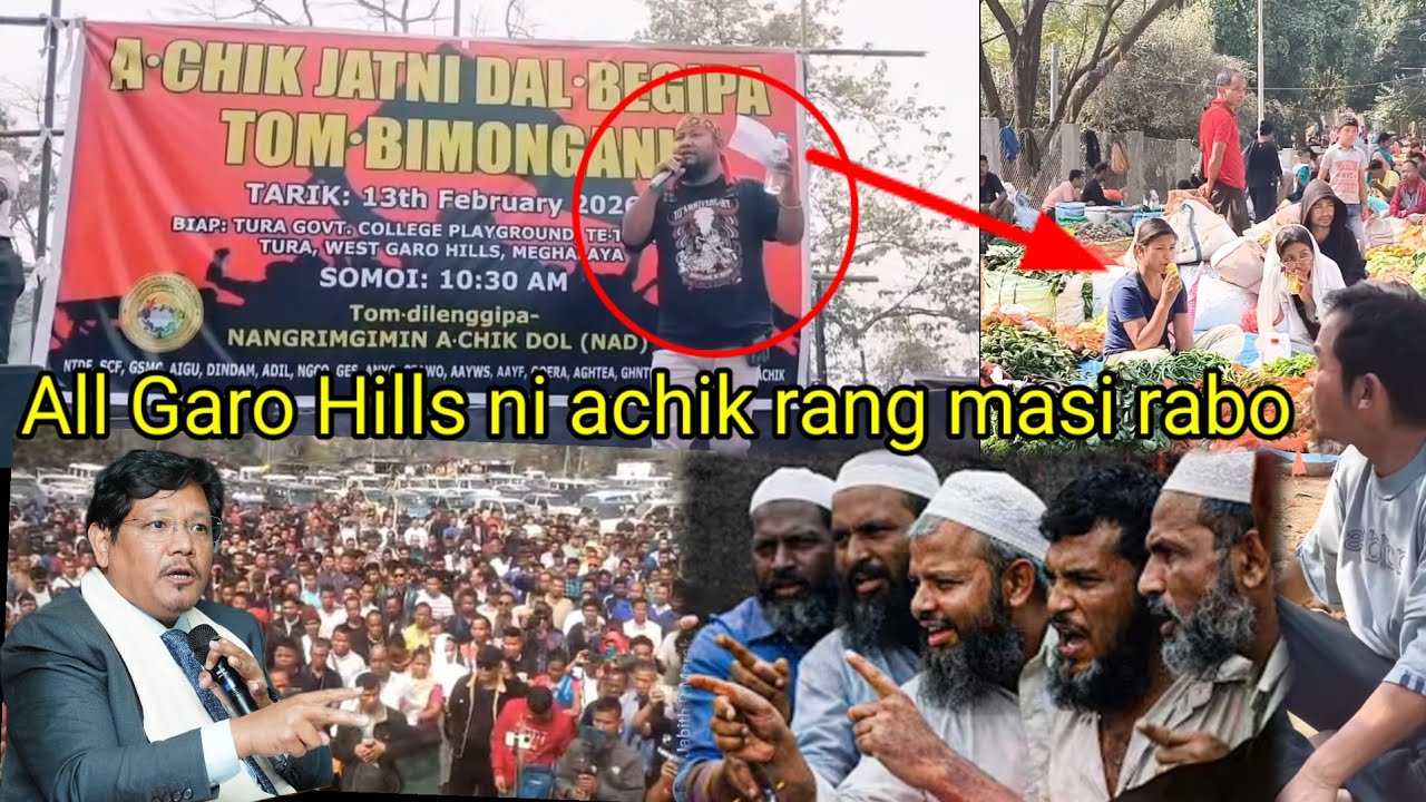 All Garo Hills bazal committee Masi ra.bo Garo Hills ni Achik rang knai rabo 
