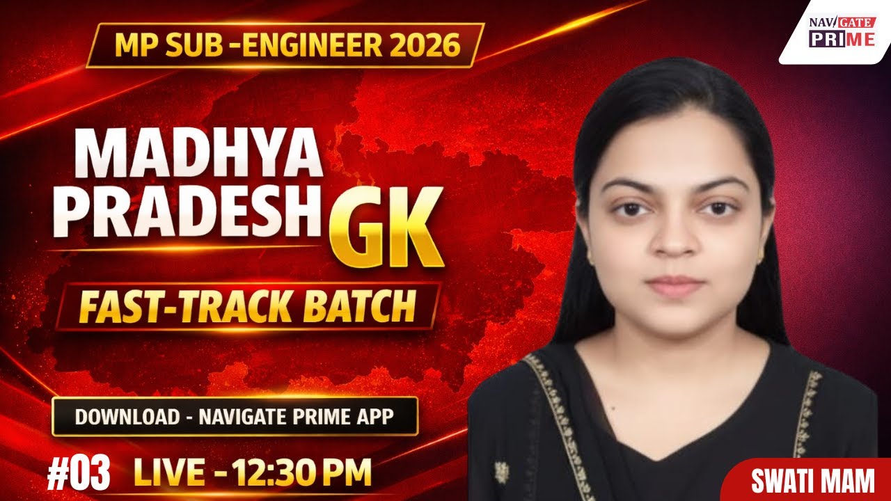 MP Sub Engineer 2026 |MPGK  Fast-Track Batch| Demo lecture-03 #subengineer2026 #navigateprime