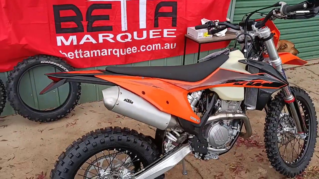 KTM 350 EXC-F 2020. New Bike Reveal and Upgrades.