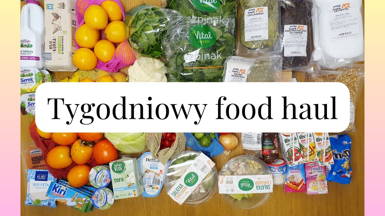 Na północy bez zmian... 🤧 | haul spożywczy na cały tydzień | Biedronka + Allegro