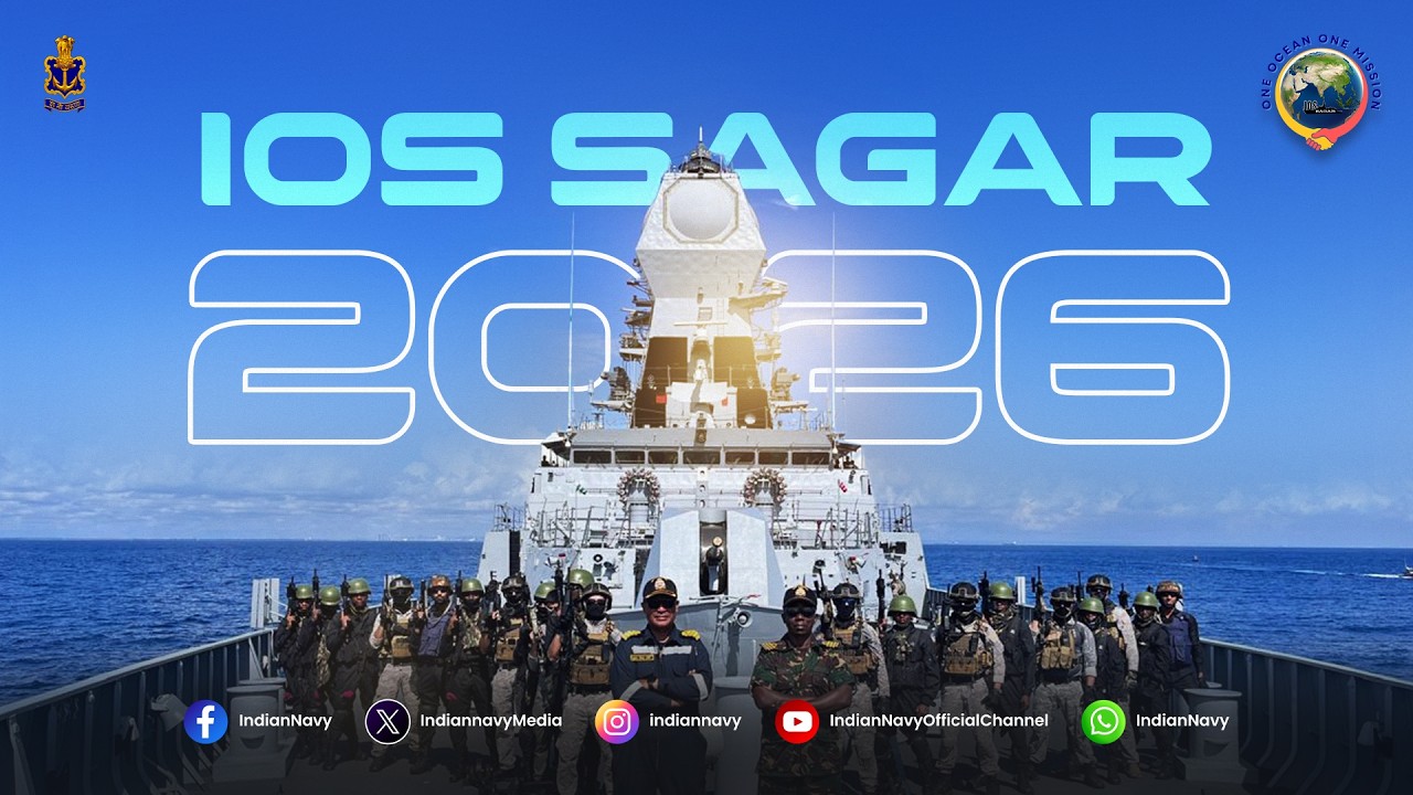 2nd edition of Indian Ocean Ship (IOS) SAGAR || #IOS_SAGAR26