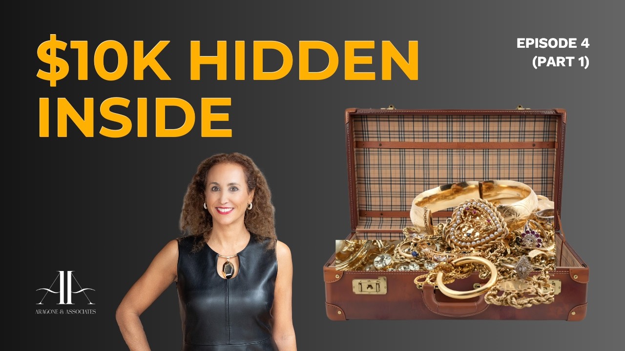 We Found $10K in Jewelry Hidden in a Suitcase | What to Do First 72 Hours After Inheriting Property