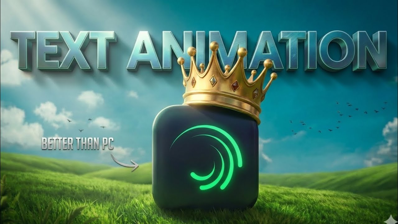 Alight Motion TEXT ANIMATIONS Tutorial 🔥 Full PRO Guide