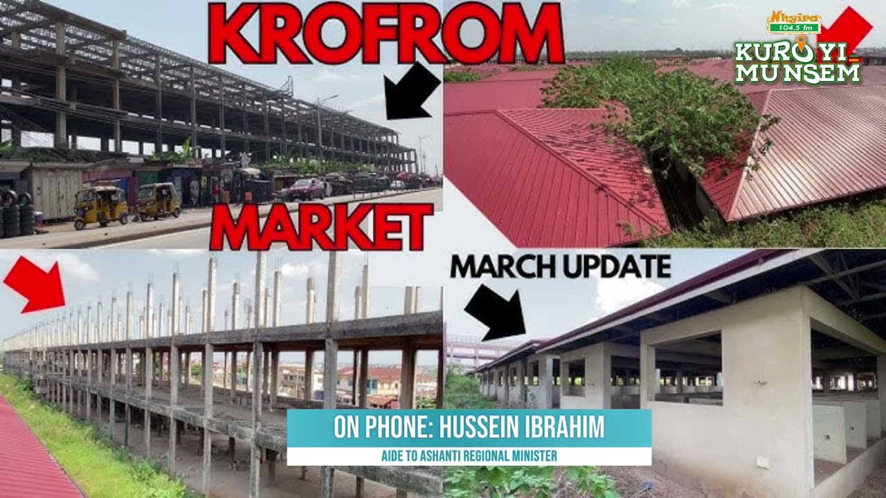 Kumasi Krofrom Market to Be Commissioned by Prez. Mahama