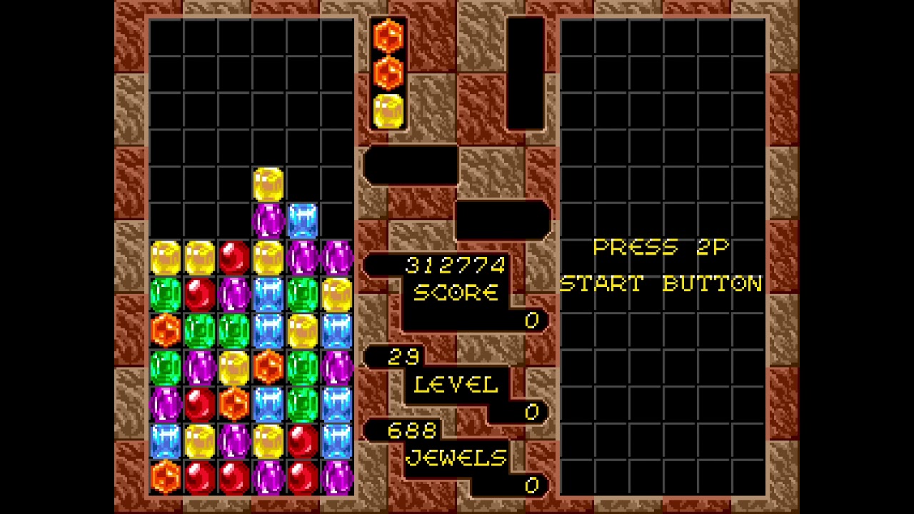 Columns/コラムス: - Arcade Hard (57,968,974/5796万スコア) *New WR*