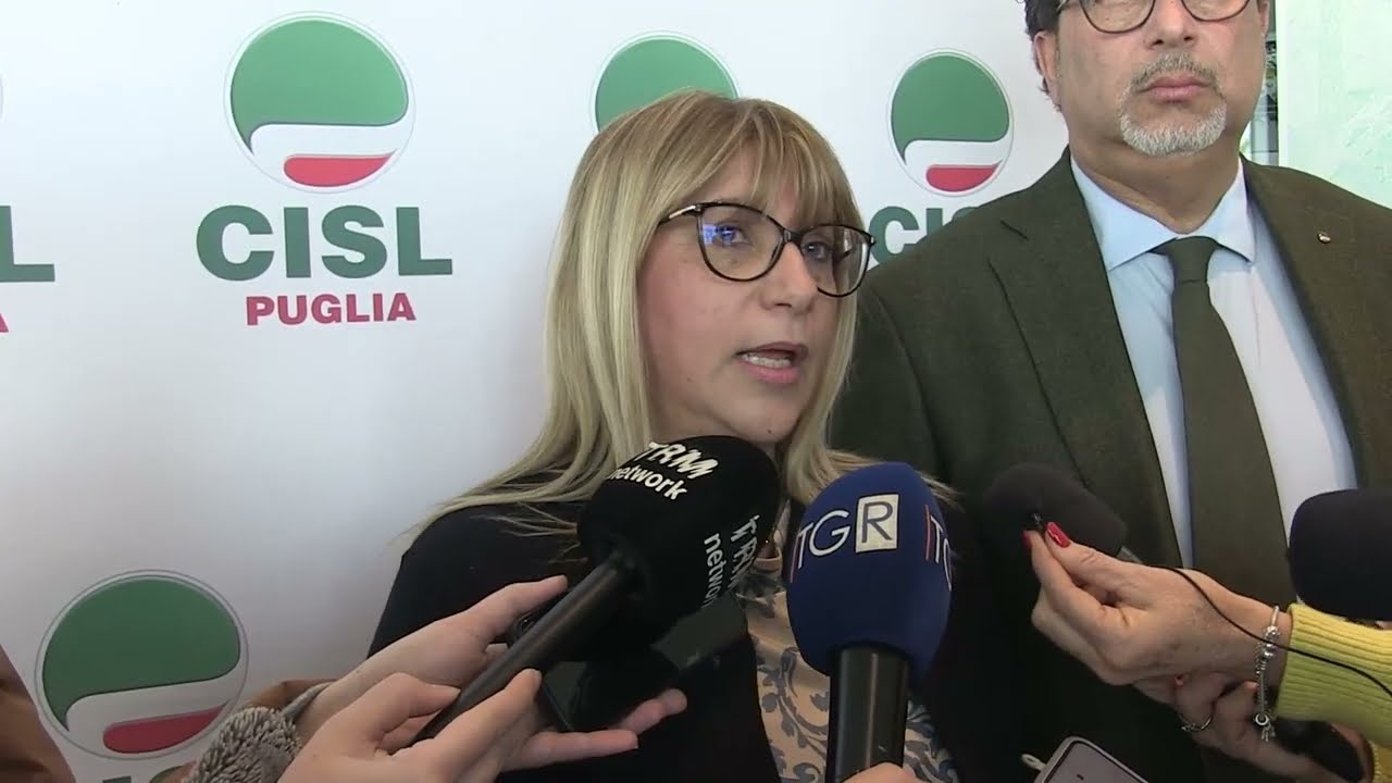 CISL Puglia: A Bari la giornata dei Sindacalisti e dei servizi.