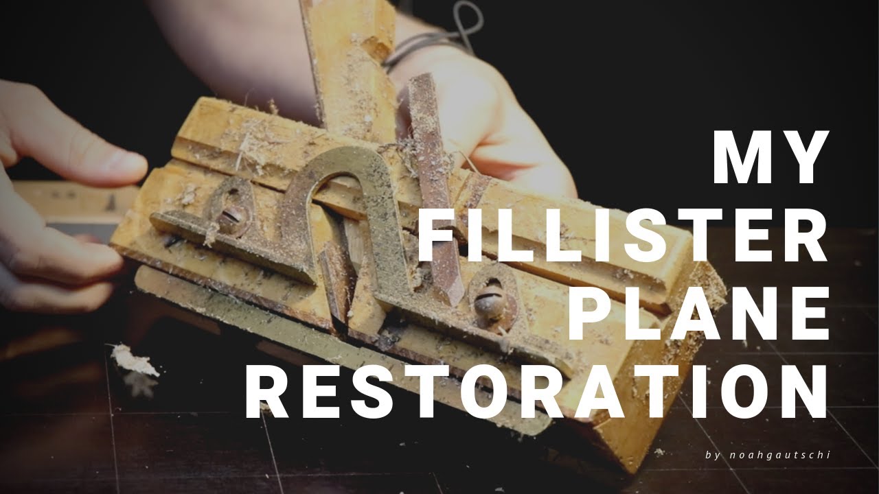 A old gorgeous fillister plane restoration [rabbet plane | Falzhobel]  [by noah gautschi]