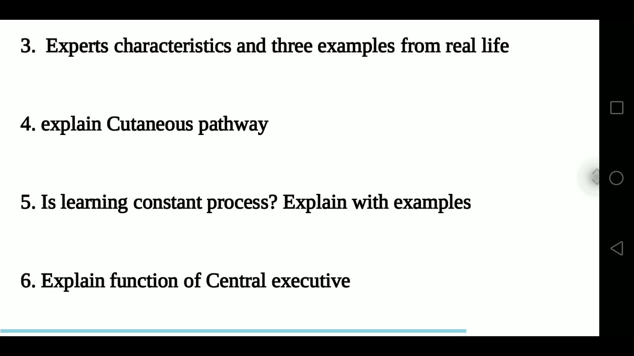 PSYP402 || Experimental Psychology  || Final term papers