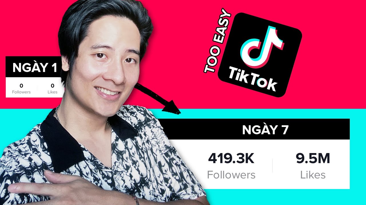 Youtuber hết thời thử trở thành Tiktoker nổi tiếng trong 1 tuần