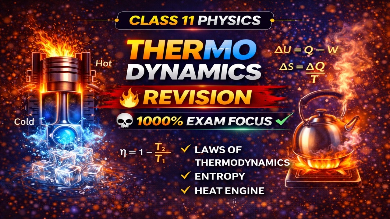 CBSE Class 11 || Physics || Thermodynamics || Animation || in English