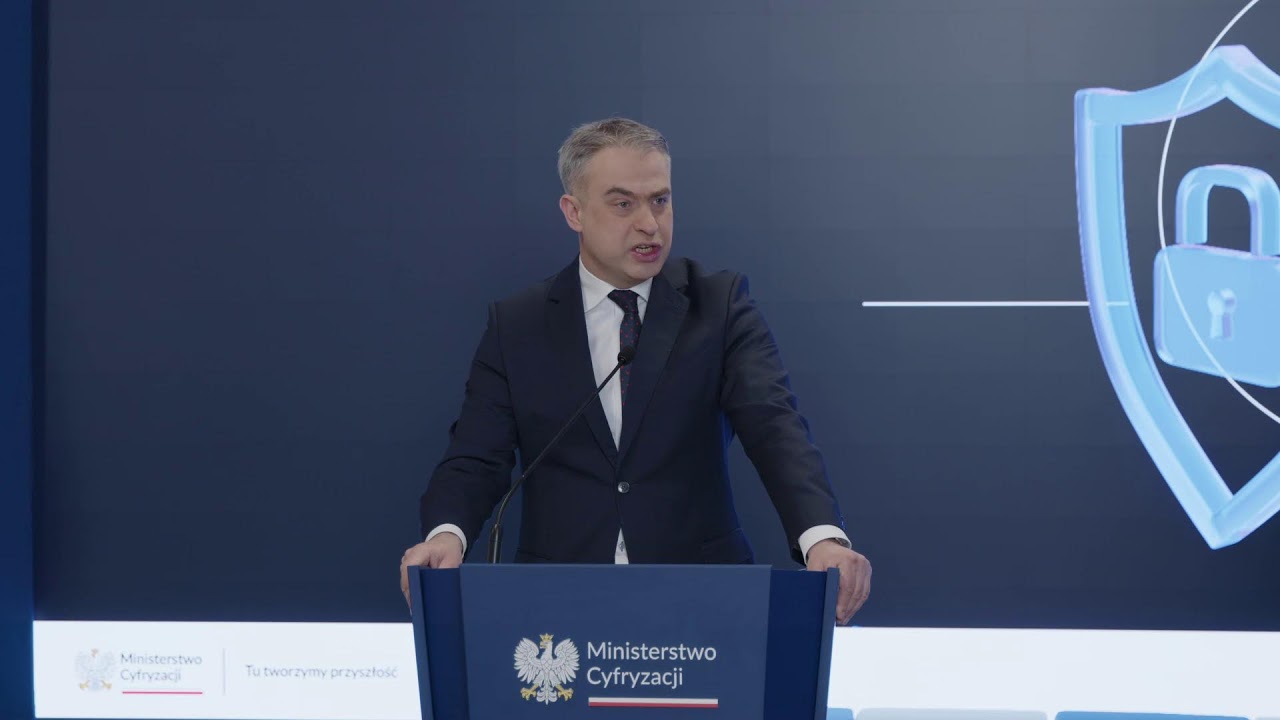 Konferencja prasowa | Wzmocnienie cyberbezpieczeństwa administracji rządowej