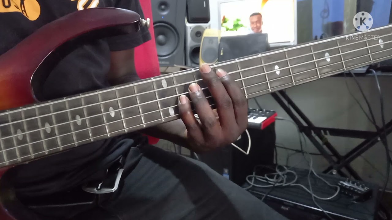 bass guitar lessons for monko mokye by Joyce blessing with pentatonic scales