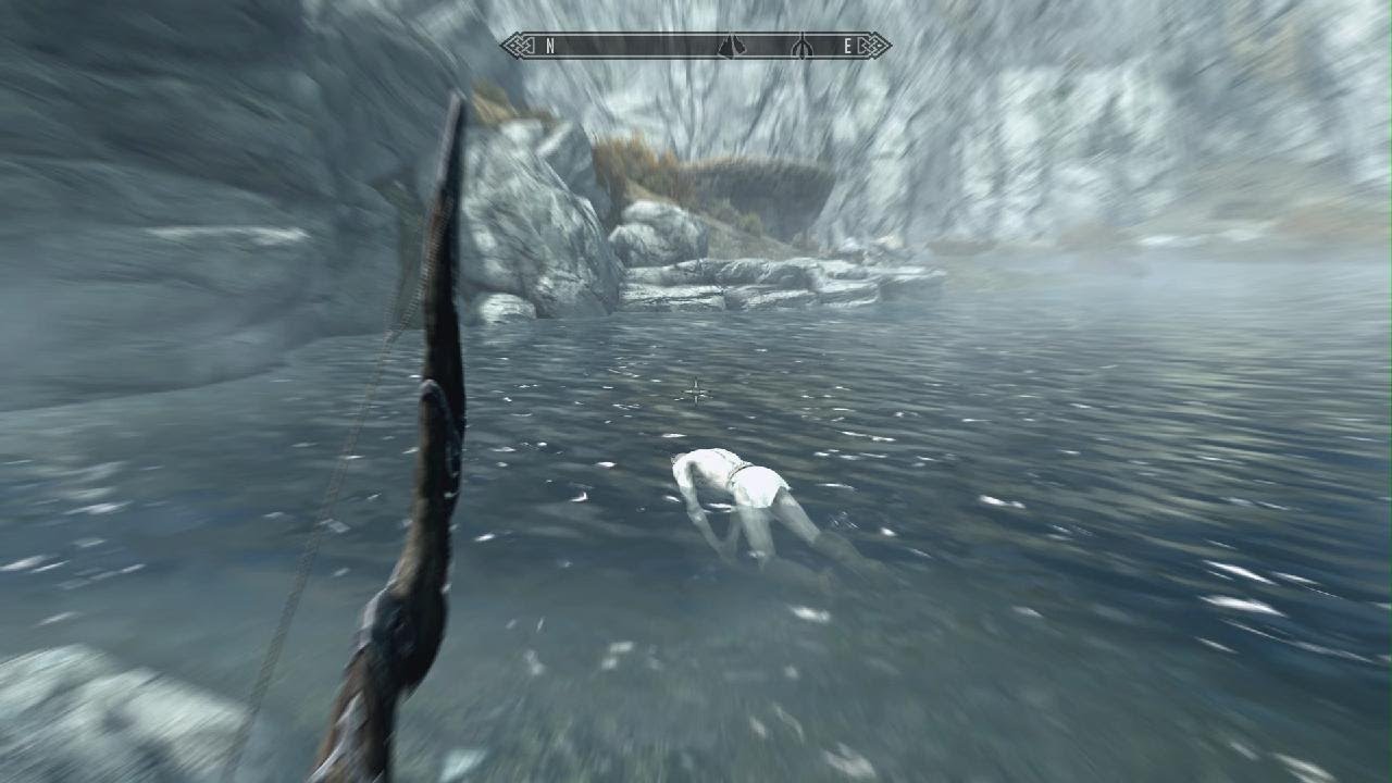 Skyrim He goes against the current
