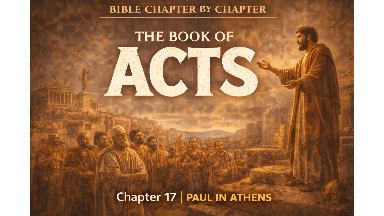 The Unknown God and the Resurrection Acts Chapter 17 | Paul in Athens When the Gospel Entered Athens