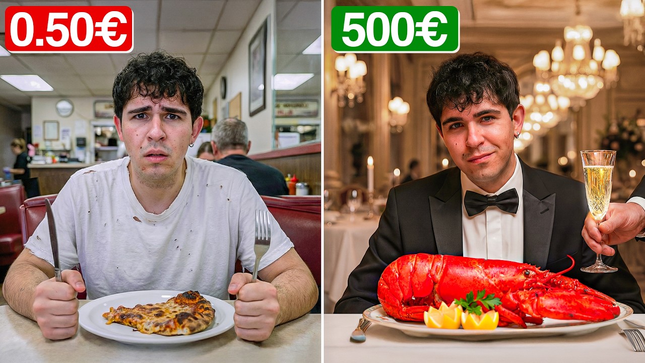 RESTAURANTE ESTRELLA MICHELÍN *1€ VS 500€