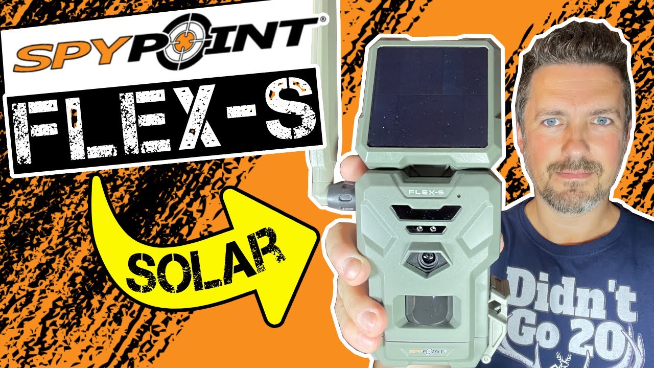 Камера слежения Spypoint FLEX-S с сотовой связью: 🔋Больше никаких батареек? Солнечная панель, отл...