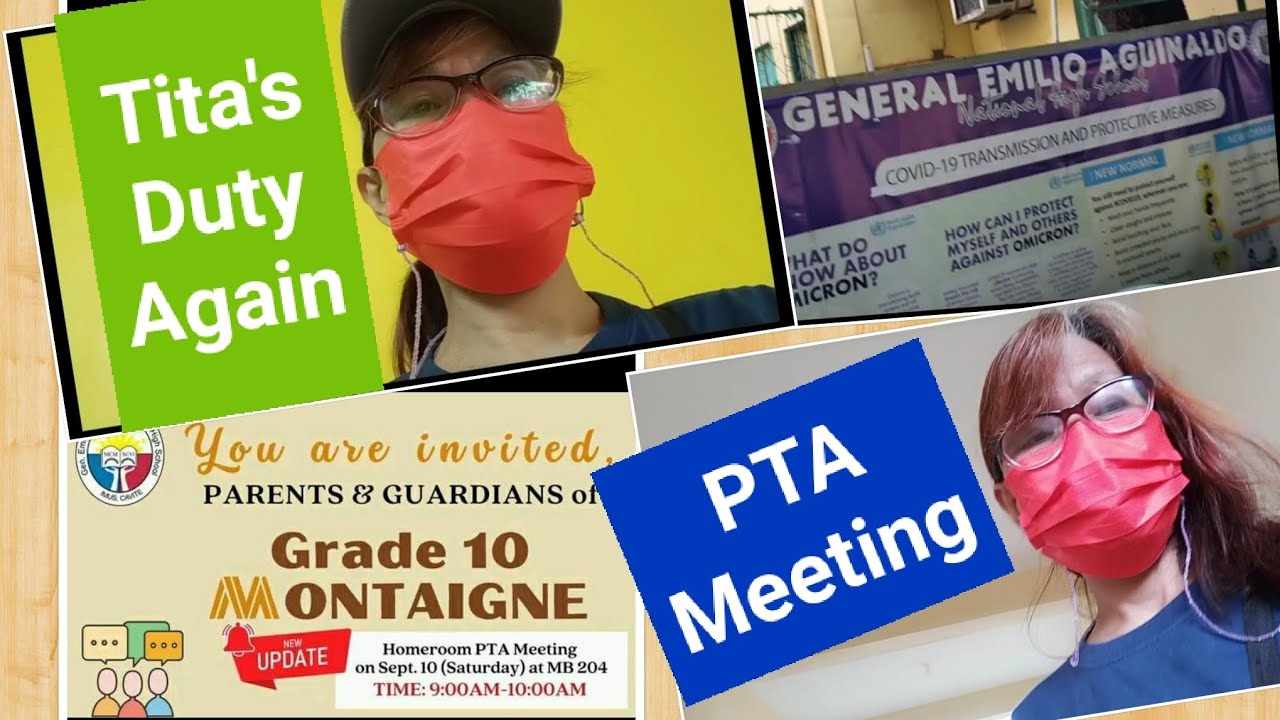 TITA'S DUTY AGAIN || PTA MEETING || PARENTS TEACHERS ASSOCIATION @jhasbilugan6585
