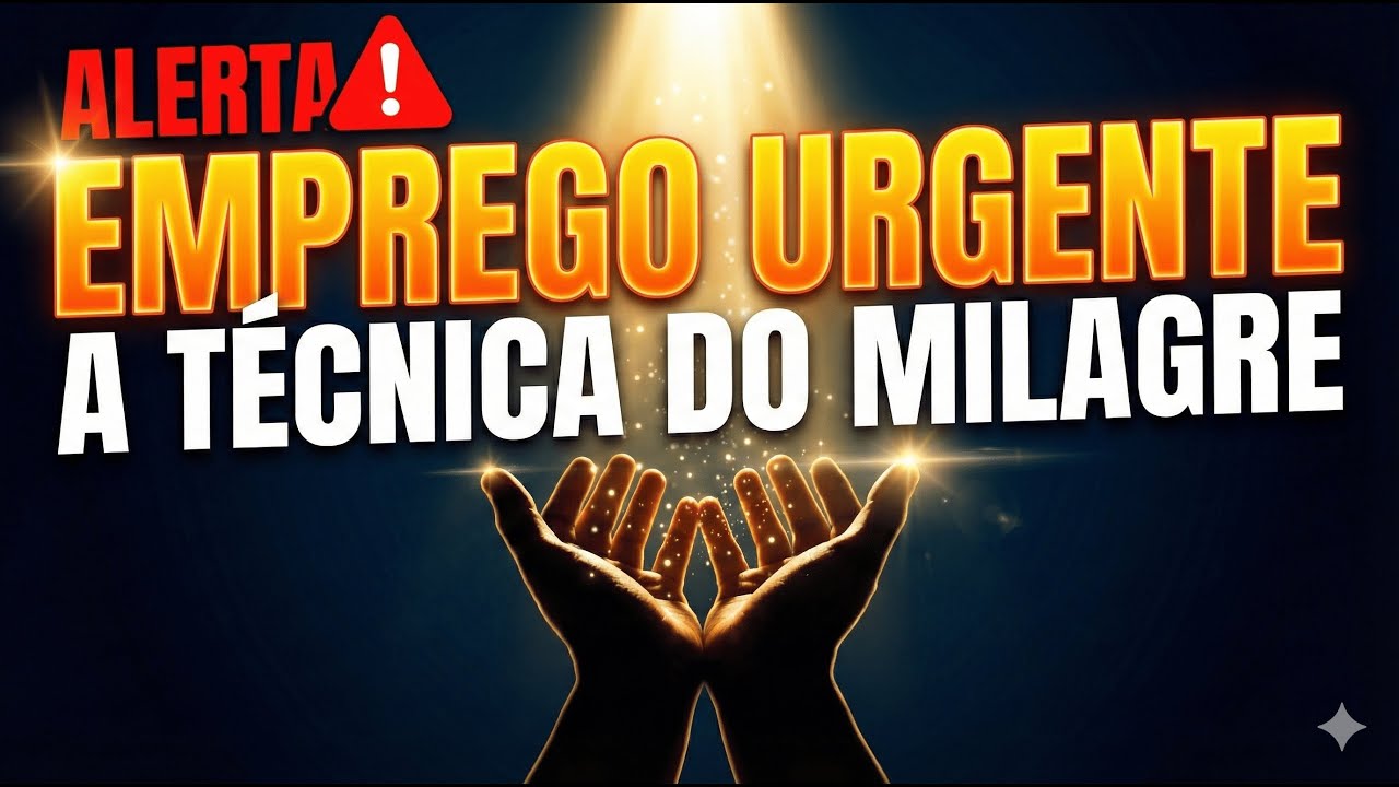 DESTRAVE o Novo Emprego IMEDIATO! (Técnica das 108x)