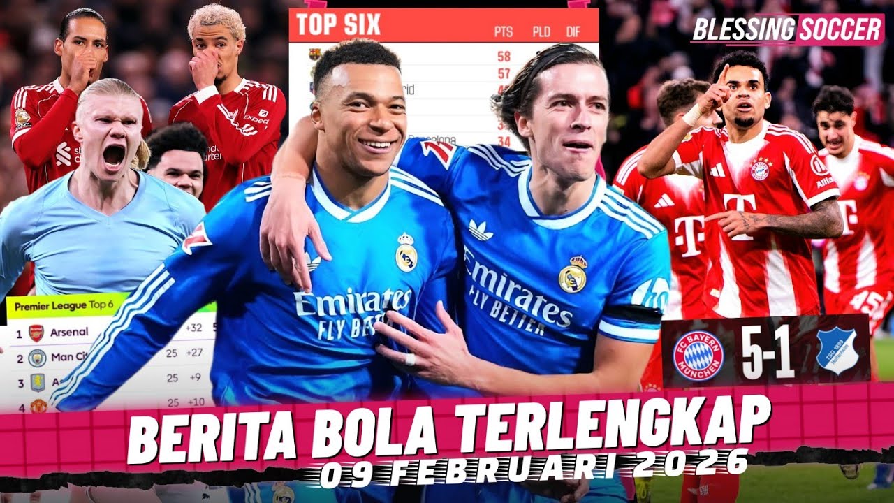 NGERI! Mbappé CATAT 42 Kontribusi GOL 🔥 Penalti Haaland BENAMKAN Liverpool 😱 Luis Díaz HATTRICK