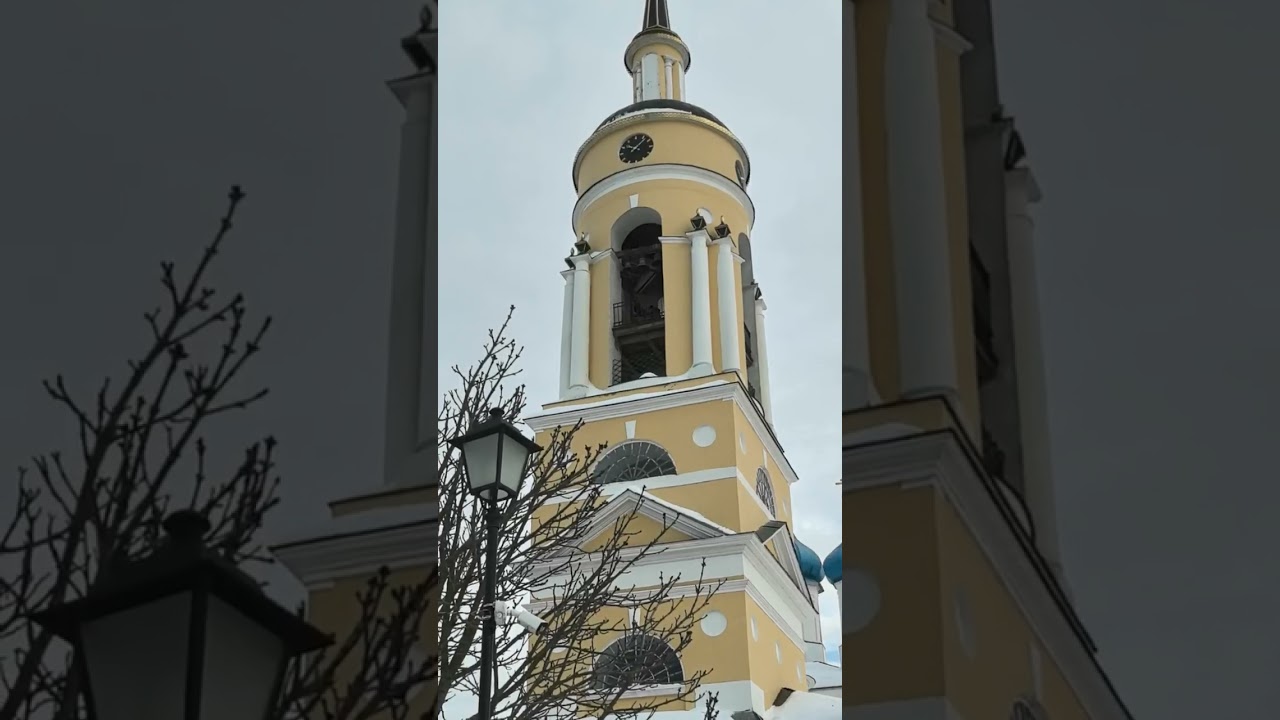 Город Боровск звон Благовещенского собора 