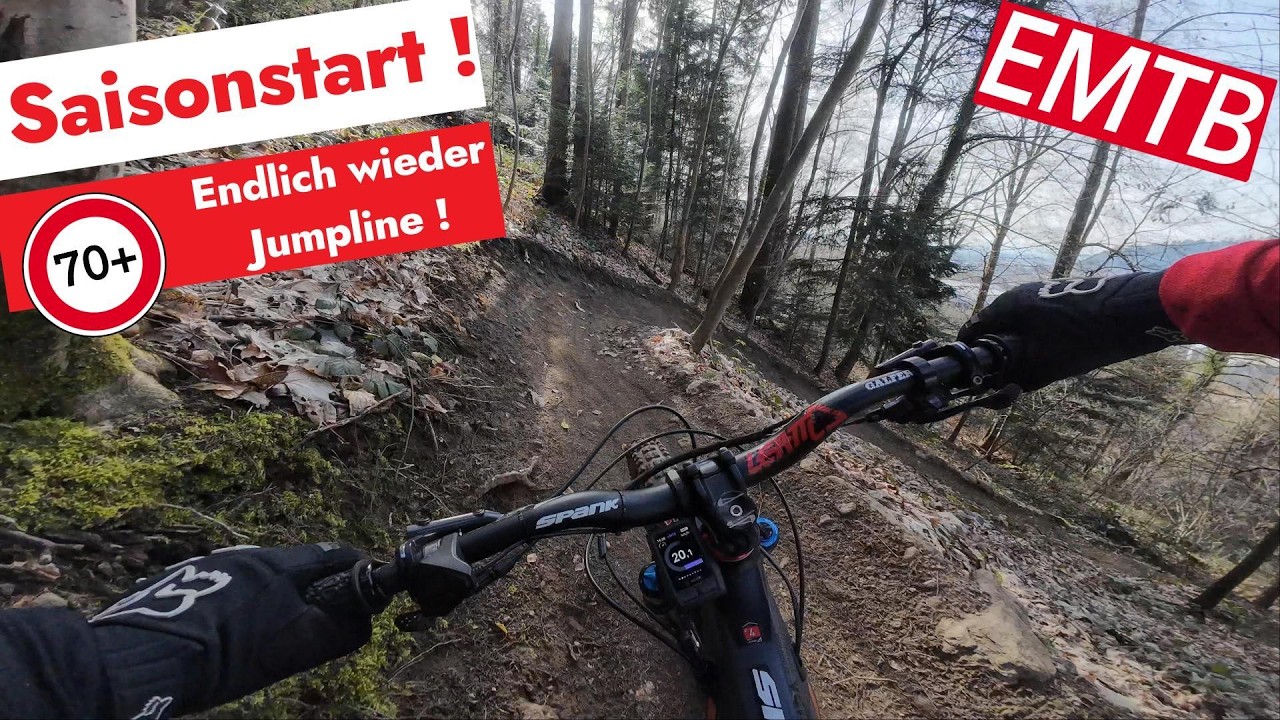 Endlich wieder Trails fahren 