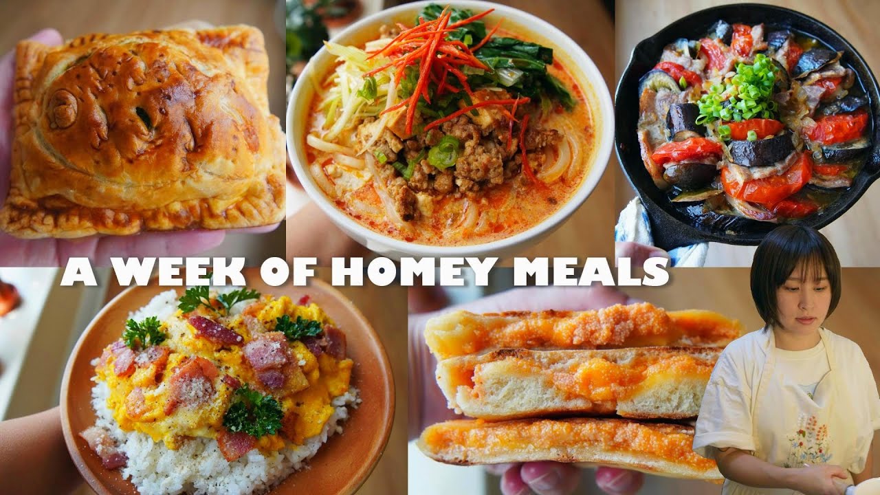 A Week of Homey Meals🍃☀️