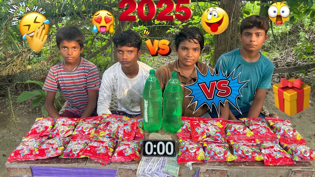 लूट मार खाने का चैलेंज | जो सबसे पहले खाएगा, जीतेगा ₹1050! रुपया ईनाम 🤑💪💯😱 Sahil challenge food