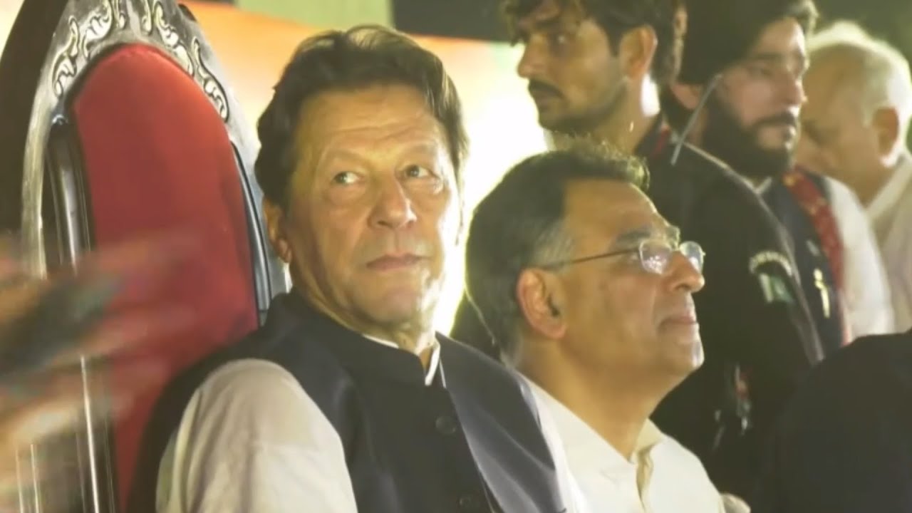 عمران خان کی اسلام آباد میں تقریر ، پی ٹی آئی کا پریڈ گراؤنڈ اسلام آباد میں پاور شو