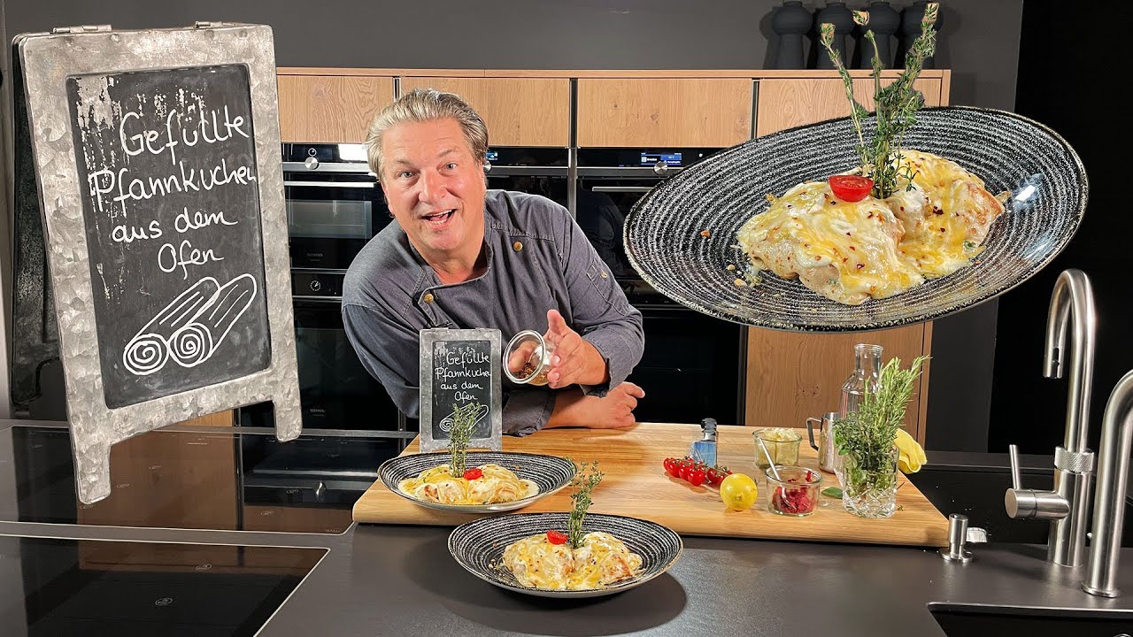Gefüllte Pfannkuchen aus dem Ofen | Das schnelle Gericht