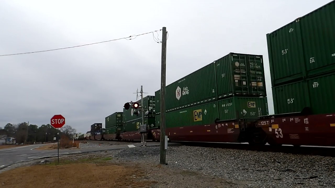 NS 4793 Leads NS 281 Through Warner Robins, GA 1-23-26