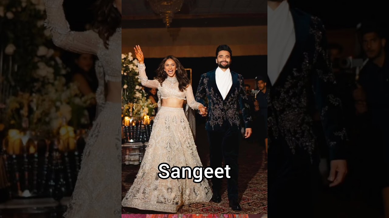 Rakul Preet Singh & Jackky Bhagnani wedding 😍| #rakulpreetsingh #wedding #shorts