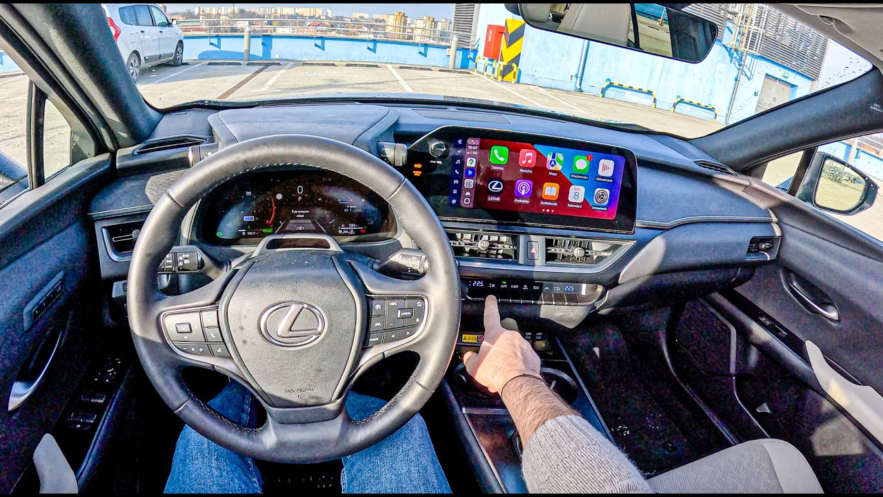 2025 Lexus UX 300h (2.0 Hybrid 199 hp) | POV Test Drive #2353 Joe Black