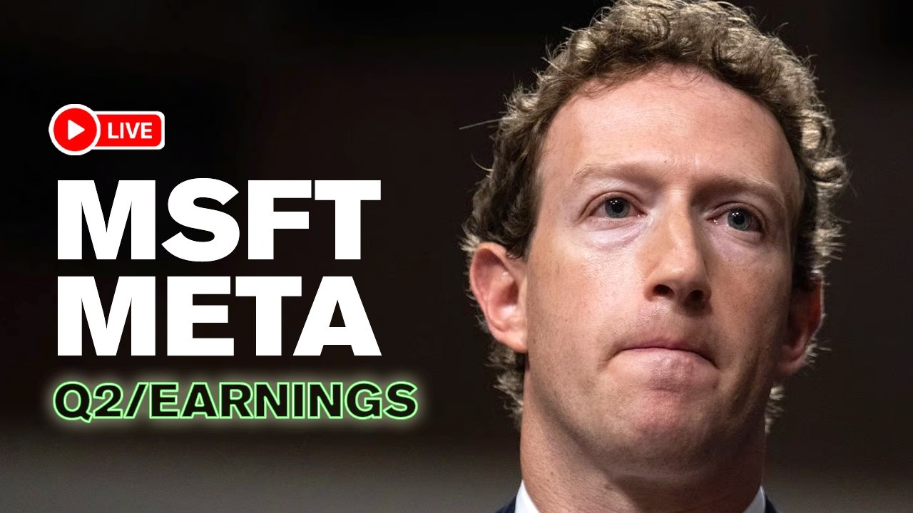 [LIVE] MICROSOFT & META &ndash;&nbsp;Q2 2026 Earnings Live