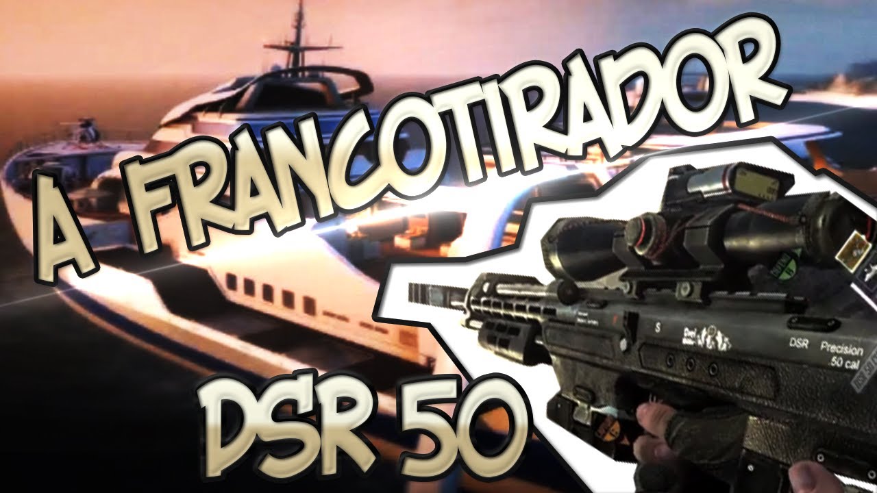 Black Ops 2 - A FRANCOTIRADOR!! DSR-50