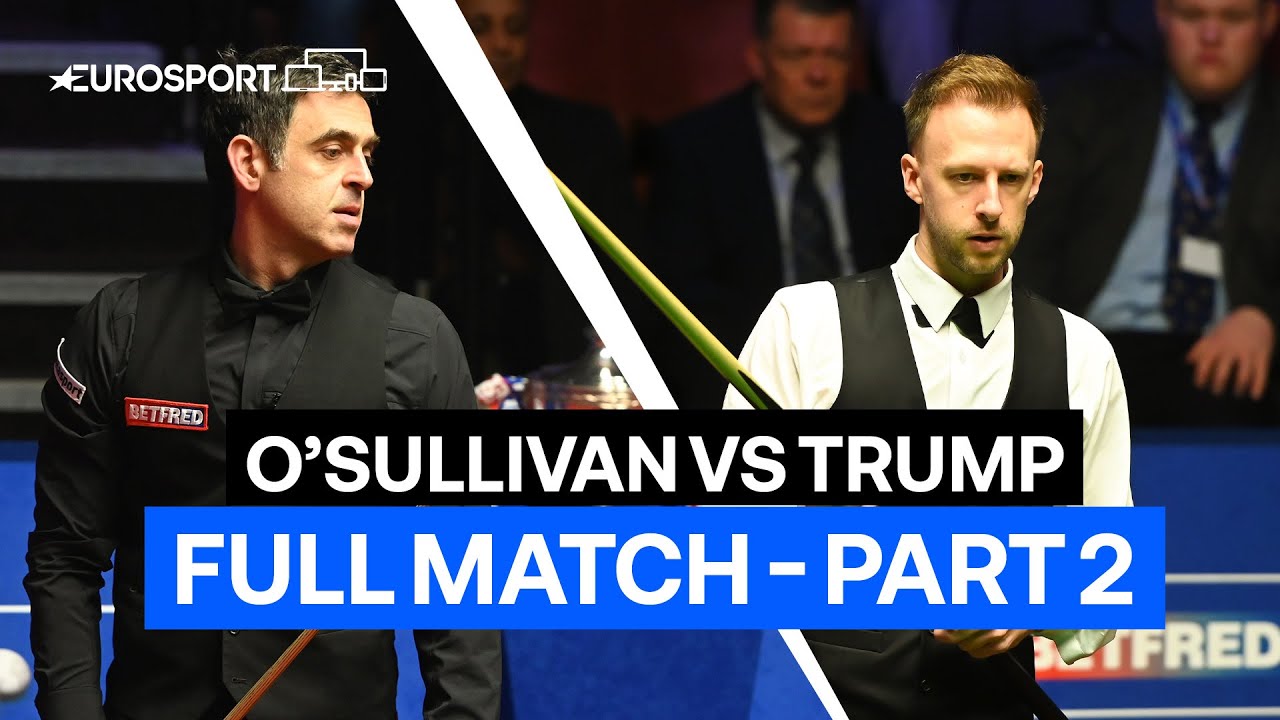 World Snooker Championship 2022 Final - Part 2 | Ronnie O'Sullivan vs Judd Trump | Eurosport Snooker