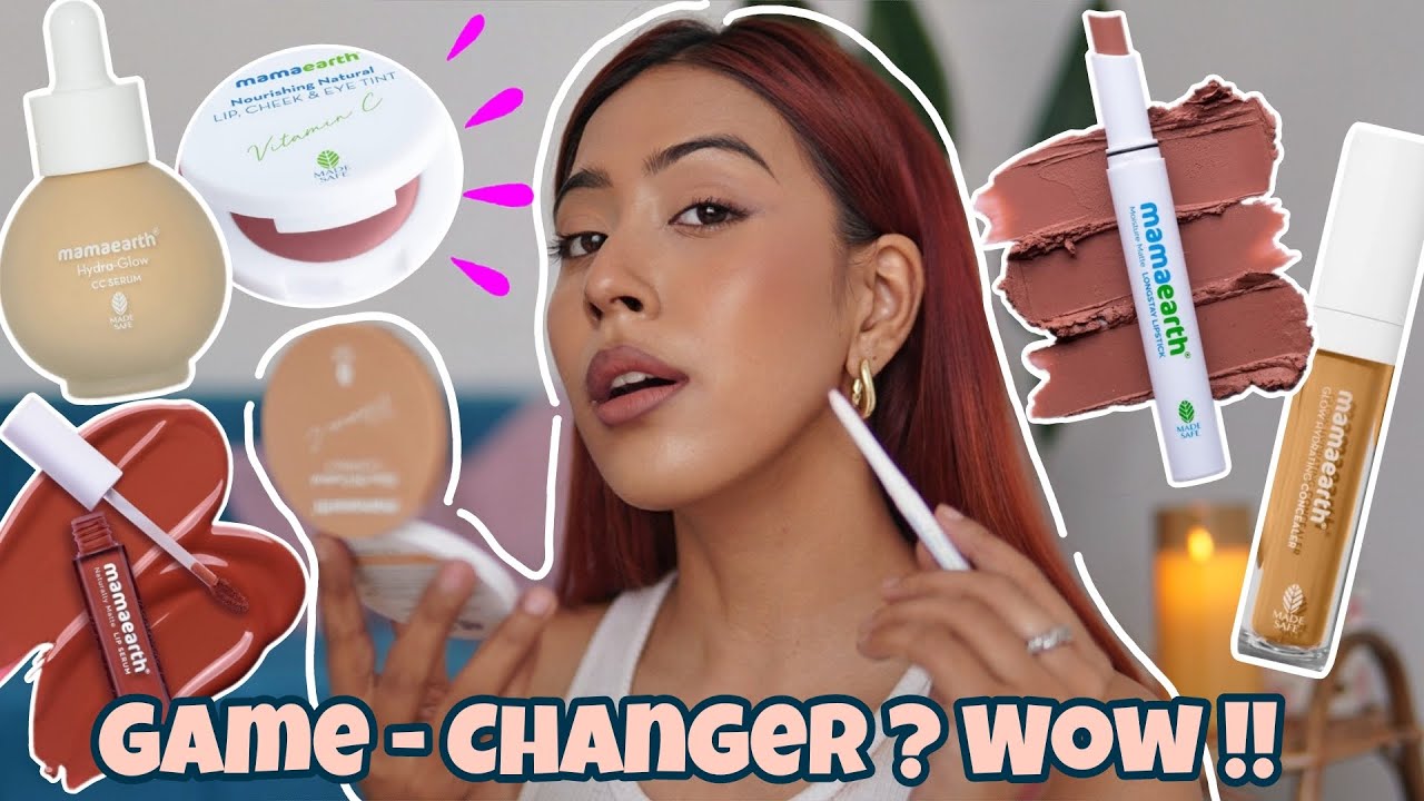 *UNSPONSORED*Brutally Honest Mamaearth Makeup Review / Is it Actually Good? or Just Promotion?