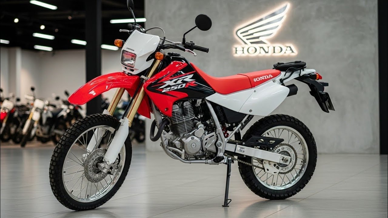 Новый Honda XR350R 2026 года | Полные характеристики, особенности и внедорожный потенциал раскрыты