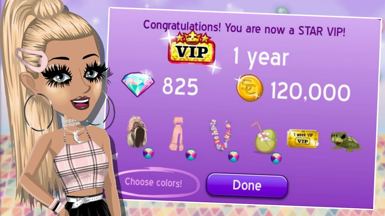 1 YEAR STAR VIP ON MSP!!