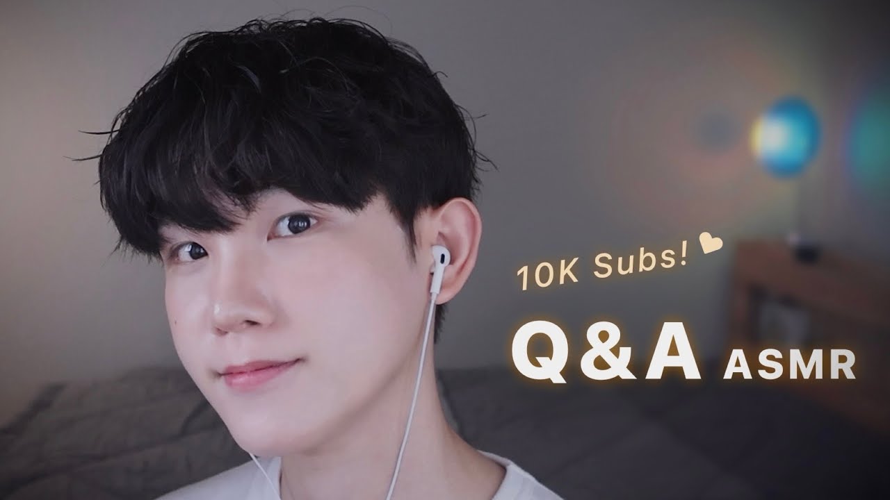 [ACMP] Вопросы и ответы к 10 000 подписчиков 🎉 | Male Whispering ASMR