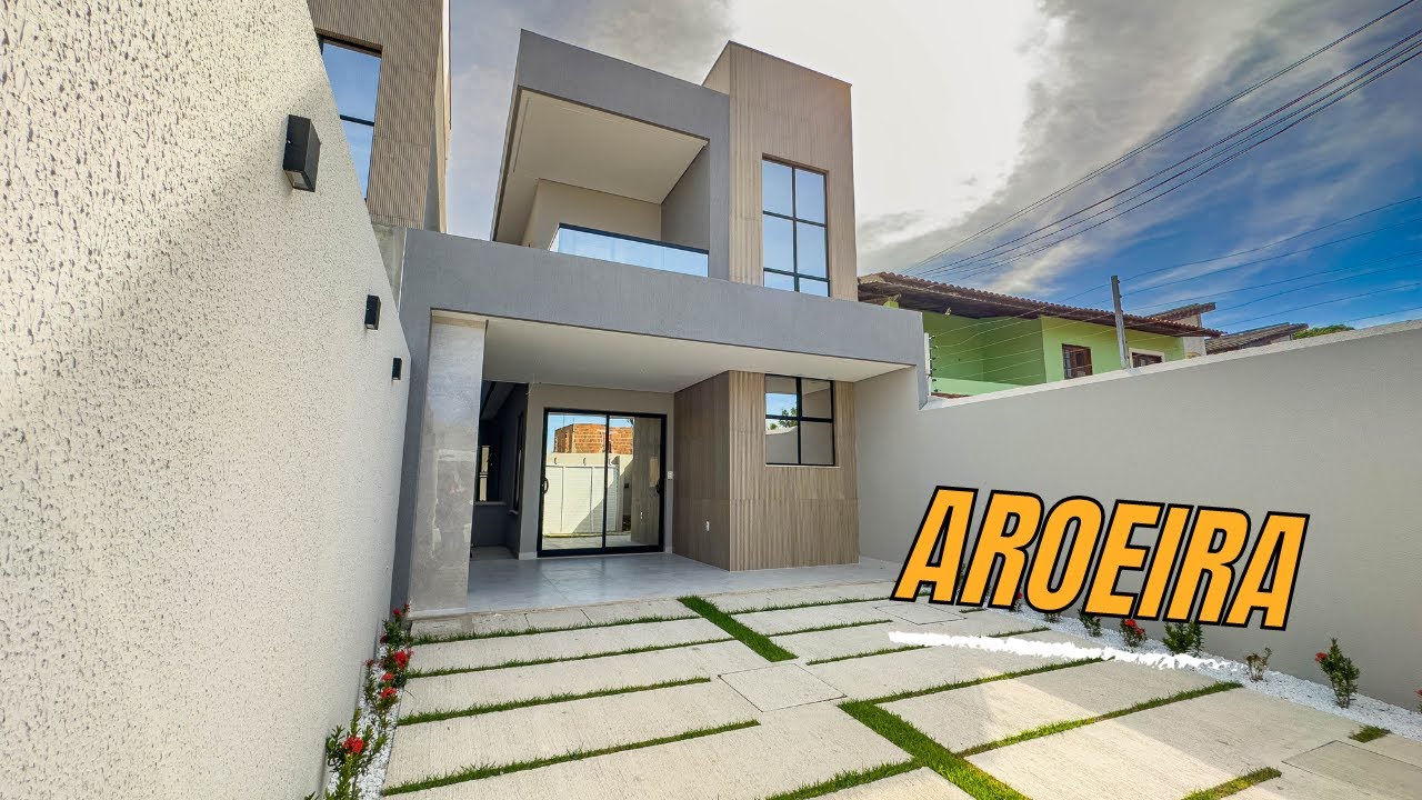 AROEIRA RESIDENCE - CASAS DUPLEX COM 3 QUARTOS EM EUSEBIO CEARA