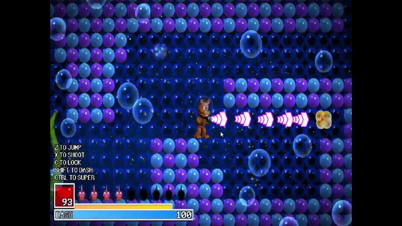 Fighting Chicas Magic Rainbow - Fnaf world refreshed part 3